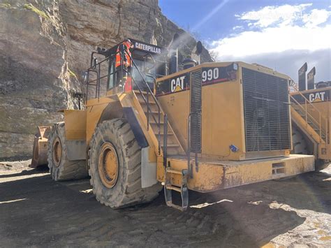 Caterpillar 990 Series Ii Wheel Loader For Sale Belgium Hertsberge Ba33686