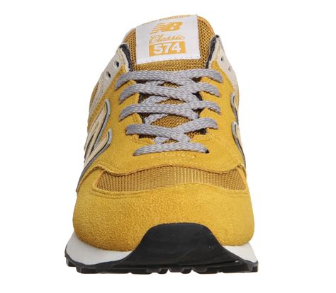 Lyst New Balance M574 In Yellow For Men