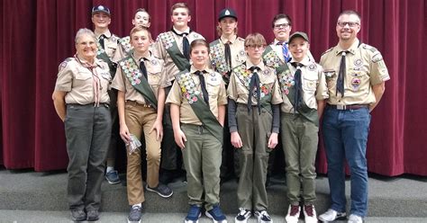 Local Scouts Receive Merit Badges Rank Advancements Sweetwaternow