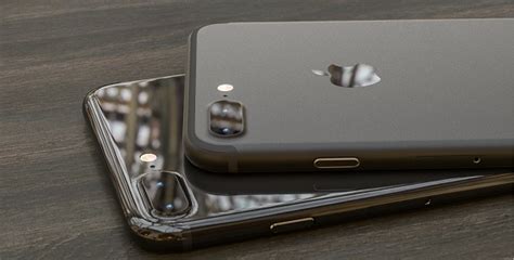فیسیت Iphone 7 Plus Renders Visualize New Piano Black And Dark Black