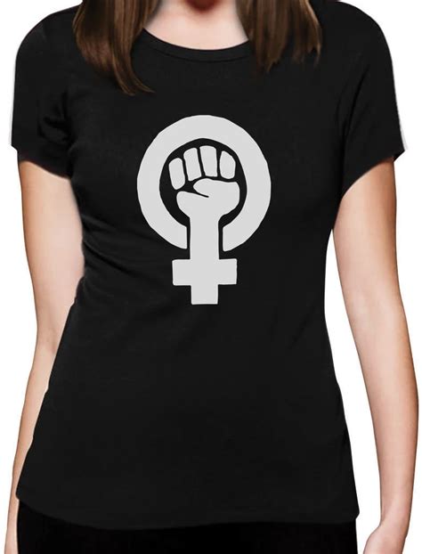 2017 Fashion Protest Support Feminism Feminist Symbol Women T Shirt