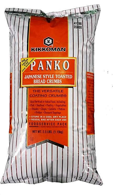 Kikkoman Panko Japanese Style Toasted Bread Crumbs Food Service Pack 2