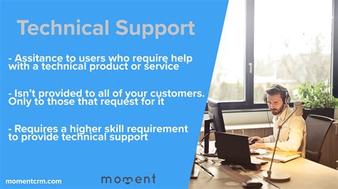 Technical Support Vs Customer Service Whats The Difference Moment