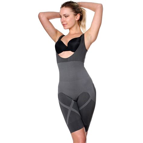 Fullness Womens Bamboo Natural Fiber Magic Slim Body Full Body Suit Sh Ellemorecom