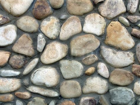 The Smooth Stone Background Design Of Stock Image Colourbox