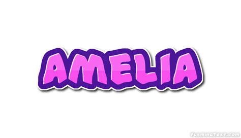 Amelia Name Printable