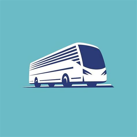 Bus Logo Logodesign Illustration Bus Bus