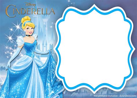 Cinderella Invitation Template Free