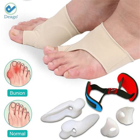Deago Bunion Corrector And Bunion Relief Protector Kit Treat Pain In
