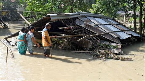 Assam Floods As Situation Remains Grim Amit Shah Assures Centres