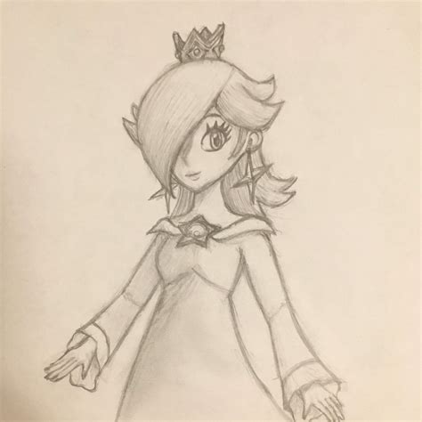 How To Draw Rosalina Step By Step