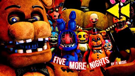 Fnaf 2 Song Five More Nights Jt Music Reversed Youtube