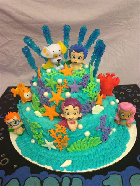 Bubble Guppies Cake | Bubble guppies birthday party ideas cake, Bubble guppies birthday, Bubble ...