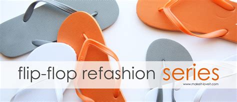 Flip Flop Refashion Part 2 Fabric Straps With Beads Make It And Love It