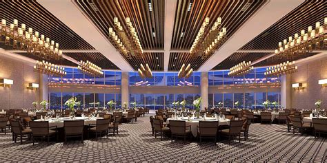 Light Luxury Large Hotel Restaurant 07 3d Model