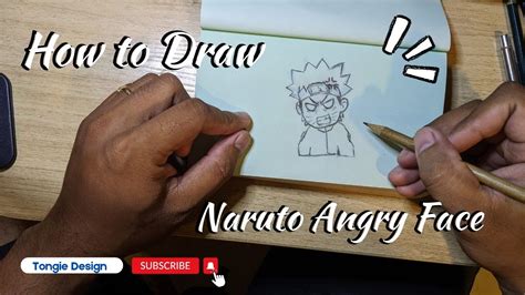 How To Draw Naruto Angry Face With Pencils YouTube