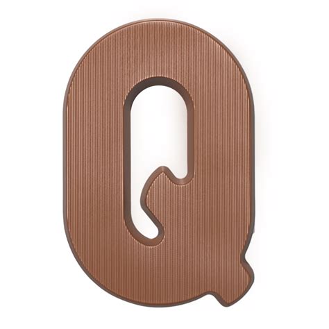Brunner Chocolate Moulds Letter Q Online Shop