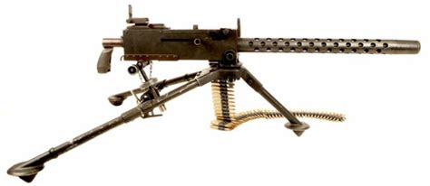 Browning M1919a4 Machine Gunon M2 Tripod Standard Mg Of Us Armed