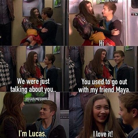 Girlmeetsworld 1x1 Girl Meets World Riley And Lucas Cory And Shawn