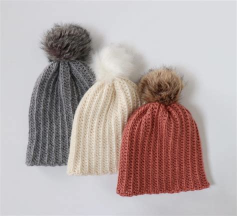 Simple Crochet Dreamy Winter Hat Daisy Farm Crafts Easy Crochet Hat