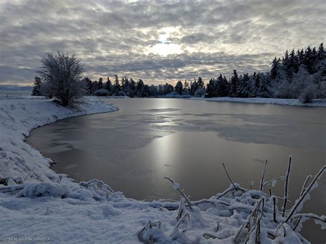 Icy Lake Samish Island Bow Wa Tom Talbott Flickr