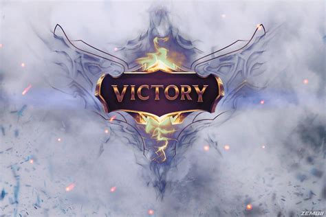 League Of Legends Victory Screen 4k Ultra Fond Décran Hd Arrière