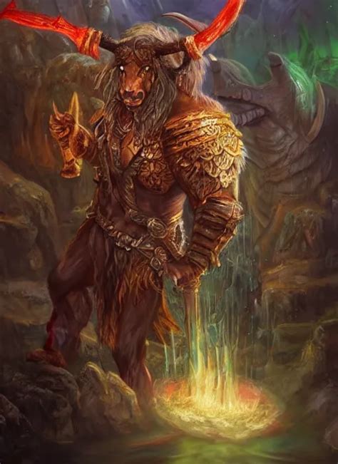 Minotaur Dnd Ultra Detailed Fantasy Dndbeyond Stable Diffusion