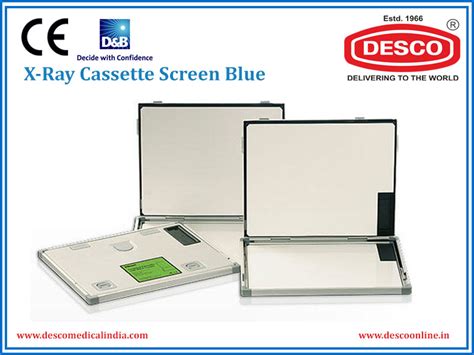 x ray cassette screen blue desco