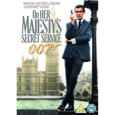 On Her Majestys Seceret Service On Dvd James Bond Films 007 Store