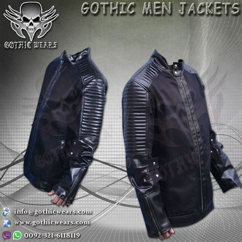 GOTHIC MEN,S JACKETS Artical No: GW-1309 Gothic Men Coats Gothic Women Coats Gothic Men Jackets ...