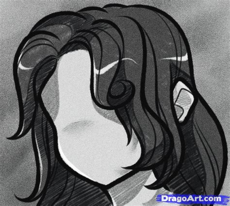 How To Draw Anime Hair Step By Step Anime Hair Anime