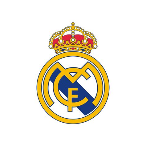 Black and white logo, real madrid c.f. Real Madrid Logo - Escudo - PNG e Vetor - Download de Logo