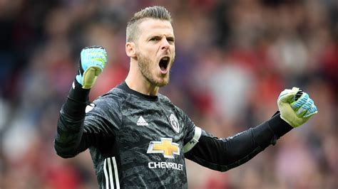 David De Gea Contract Manchester United Goalkeeper Signs New Four Year