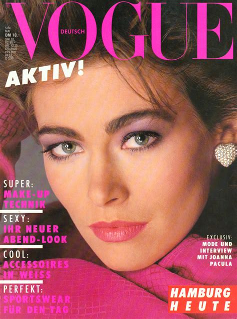 Die Vogue Cover Des Jahres 1984 Vogue Germany