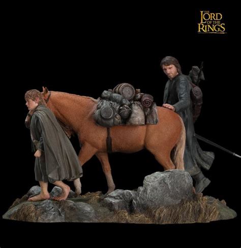Aragorn And Samwise Gamgee And Bill The Pack Pony Fellowship Of The Ring