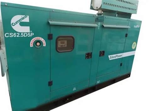 three phase c62 5d5p 62 5 kva cummins diesel generator at rs 400000 unit in sonipat
