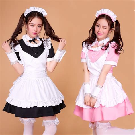 French Anime Beer Adult Naughty Sissy Maid Dress Cosplay Cosplay Lolita