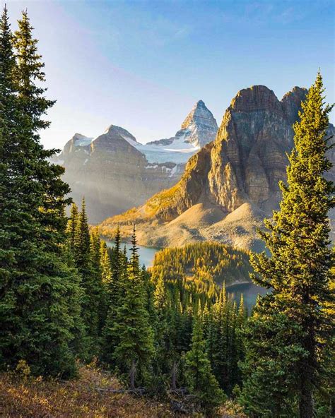 Mount Assiniboine Provincial Park Natural Landmarks Landmarks Nature