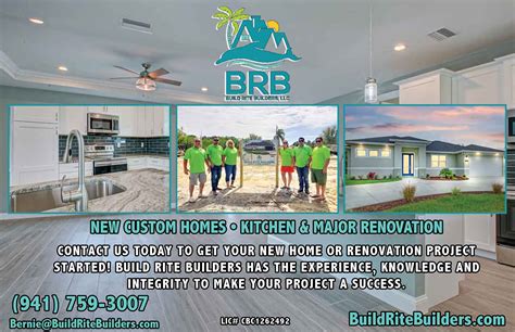 Construction Company In Englewood Fl 941 759 3007 Build Rite Builders