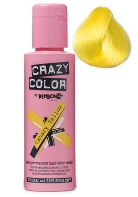 Crazy Color Semi Permanent Liquid Cream Hair Colour Dye Tint Pack