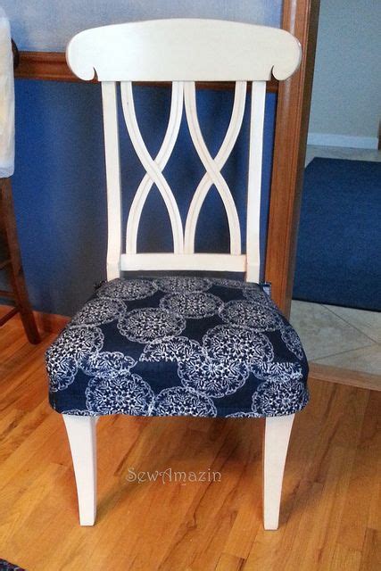 Subrtex jacquard dining room chair cover. Dining/Kitchen Chair Seat Cover | Front blogged ...