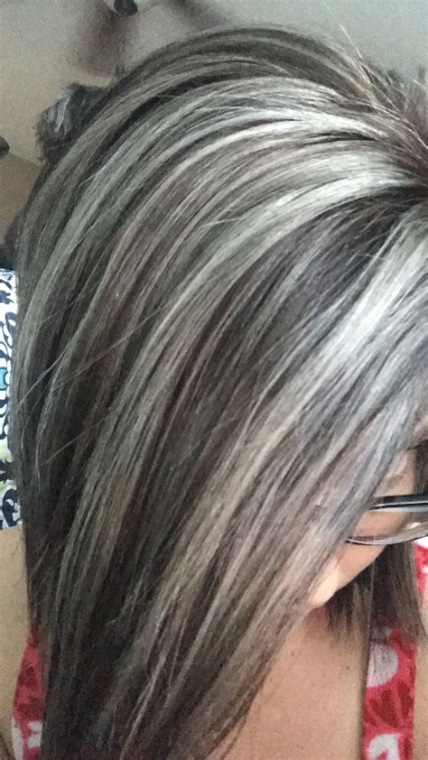 Silver Gray And Ash Brown Hair Color Silver Hair Gray Hair Jolie