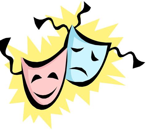 Drama Mask Clipart Clipart Best