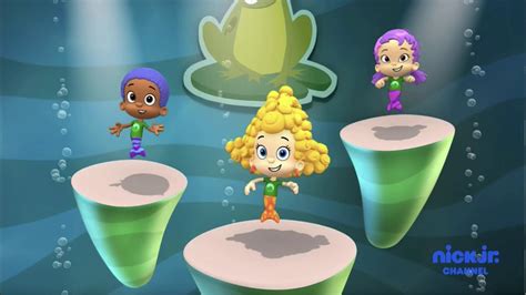 Bubble Guppies The Frog Dance By Deema Goby And Oona Youtube