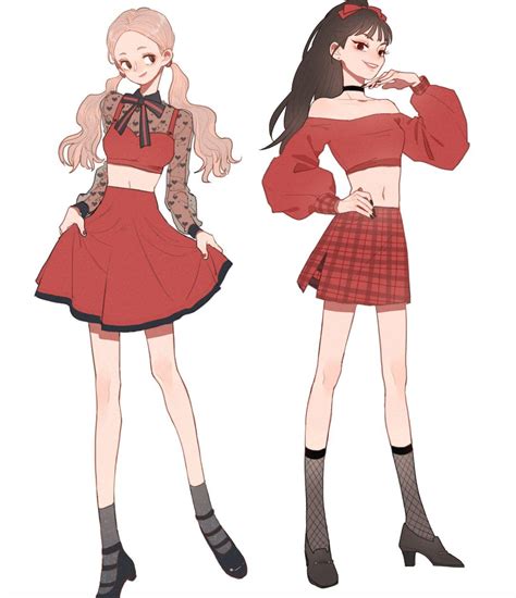 Fabulous Cute Anime Girl Clothes Drawings Information Update Otaku