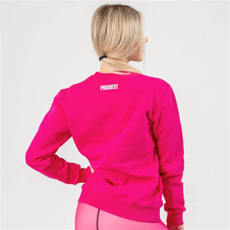 Bluza Klasyczna Damska Pink Proudest Odzież Najwyższej Jakości