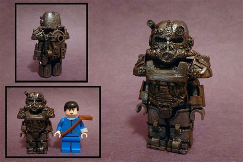 Custom Lego Fallout 4 T 60 Power Armor So If You Saw My W Flickr