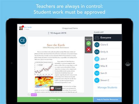 If you want to use this app forget about using ios 11 (by far the most innovative os for the ipad ever). Seesaw: The Learning Journal - edshelf