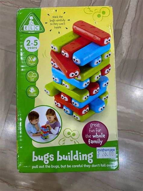 Elc Bugs Building Game Hobbies And Toys Toys And Games On Carousell