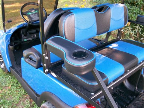 Deluxe Ez Go Club Car And Yamaha Rear Seat Arm Rests Wcup Holder